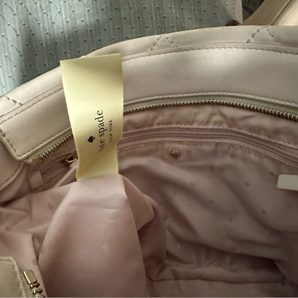 Kate Spade White Quilted Chain Shoulder Bag - Picture 11 of 14
